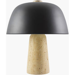 Lekeisha Modern Black/Beige Table Lamp