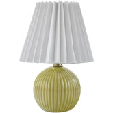 Trudie Modern Bright Yellow Table Lamp