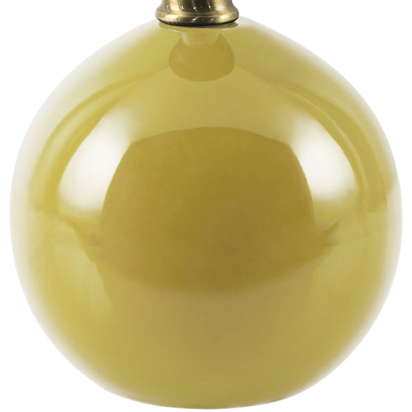 Travarus Modern Bright Yellow Table Lamp