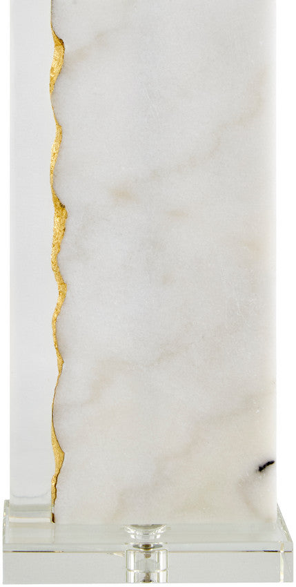Tyrel Rustic White Table Lamp
