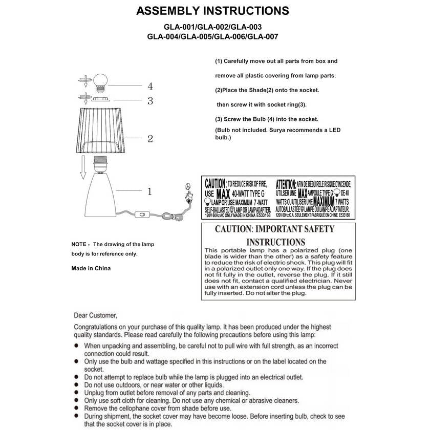 Donte Modern Wood Table Lamp