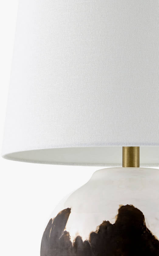 Indria Global Brown Table Lamp