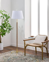 Keone Modern Gold Floor Lamp
