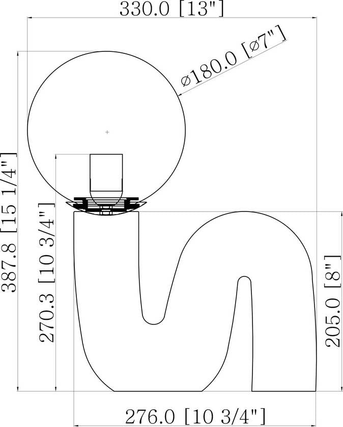 Braeden Modern Yellow Table Lamp