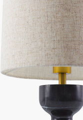 Shaneaka Modern Black Table Lamp