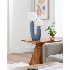 Bartley Cottage Blue Table Lamp