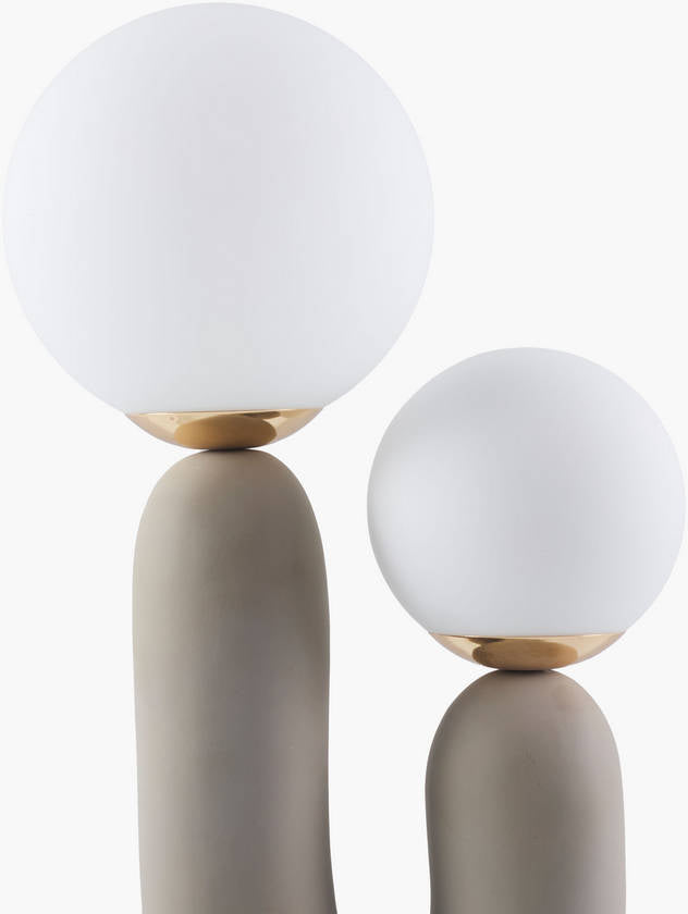 Laurissa Modern Gray Table Lamp