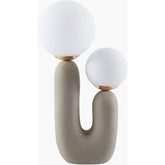 Laurissa Modern Gray Table Lamp