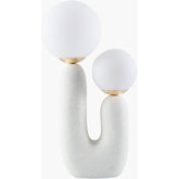 Laurissa Modern White Table Lamp