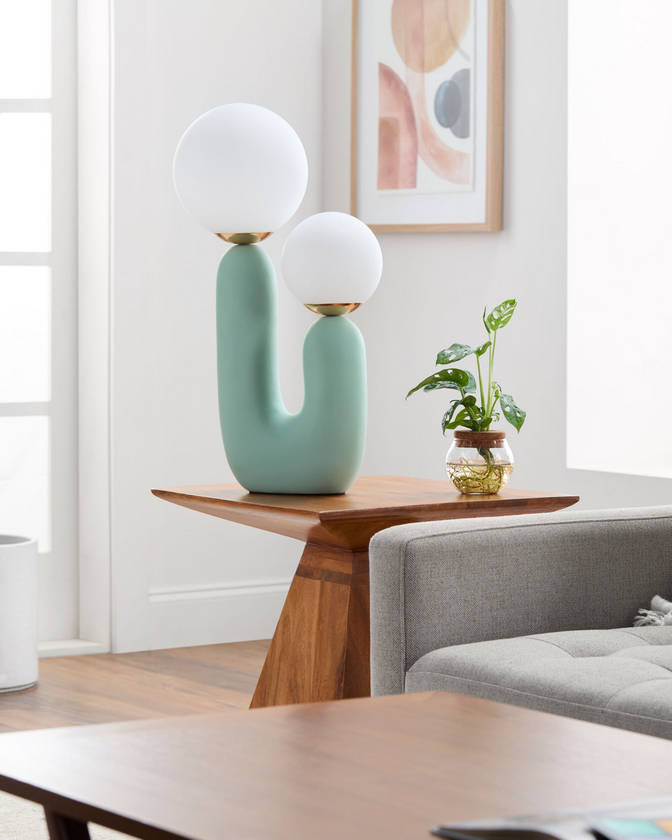 Laurissa Modern Green Table Lamp