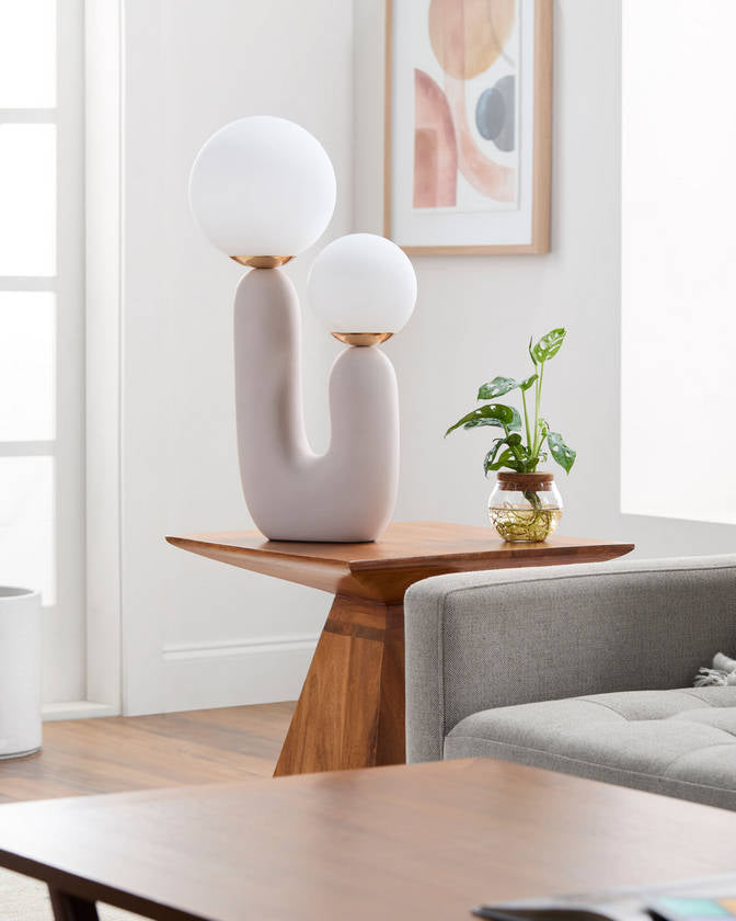 Laurissa Modern Cream Table Lamp