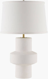 Myriah Traditional White Table Lamp