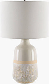 Alban Global White Table Lamp