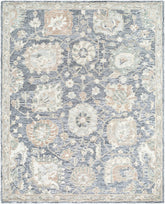 Mahala Traditional Silver Area Rug