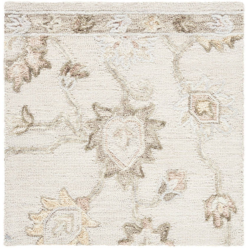 Aesha Traditional Off-White Area Rug