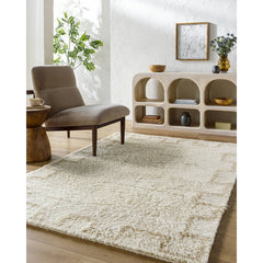 Lyndse Global Khaki Area Rug