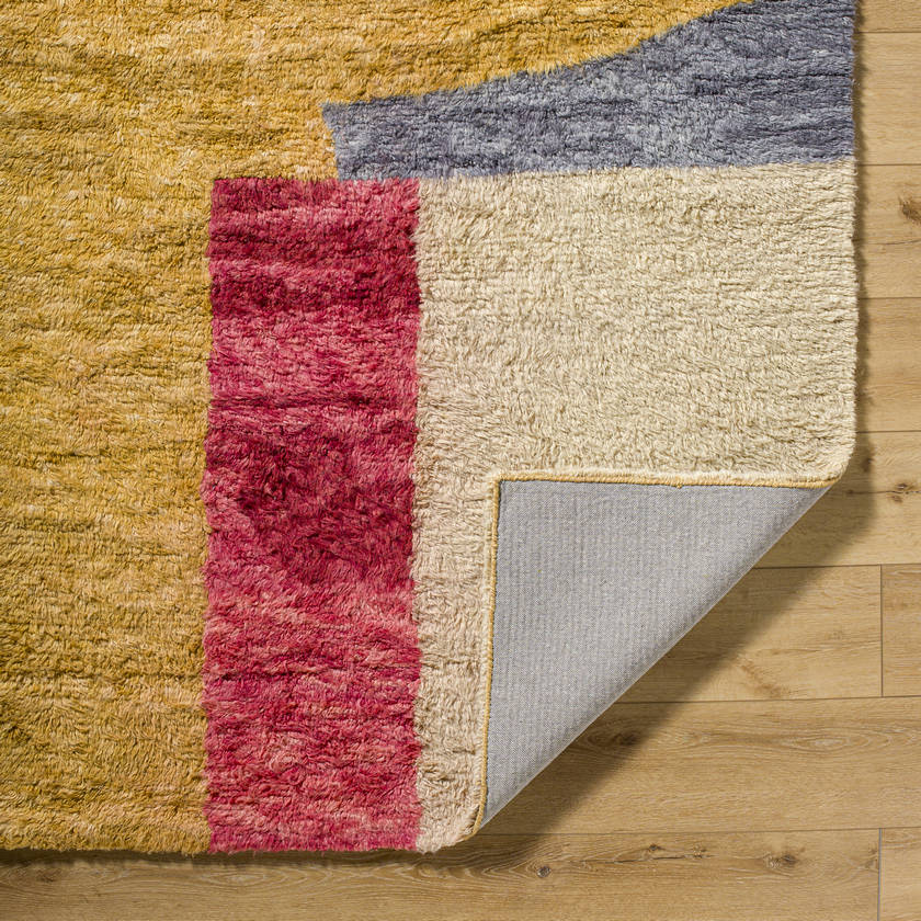 Dwarsdiep Modern Camel Area Rug