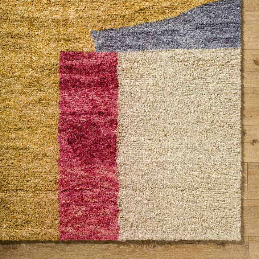 Dwarsdiep Modern Camel Area Rug