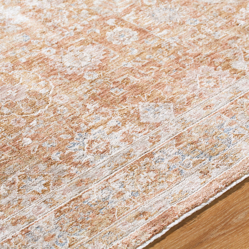 Cassy Traditional Light Brown Area Rug
