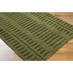 Dadrian Modern Army Green Washable Area Rug