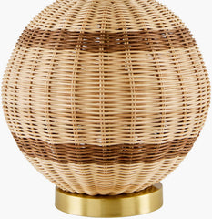 Keauna Traditional Beige Table Lamp