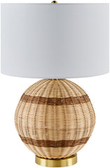 Keauna Traditional Beige Table Lamp