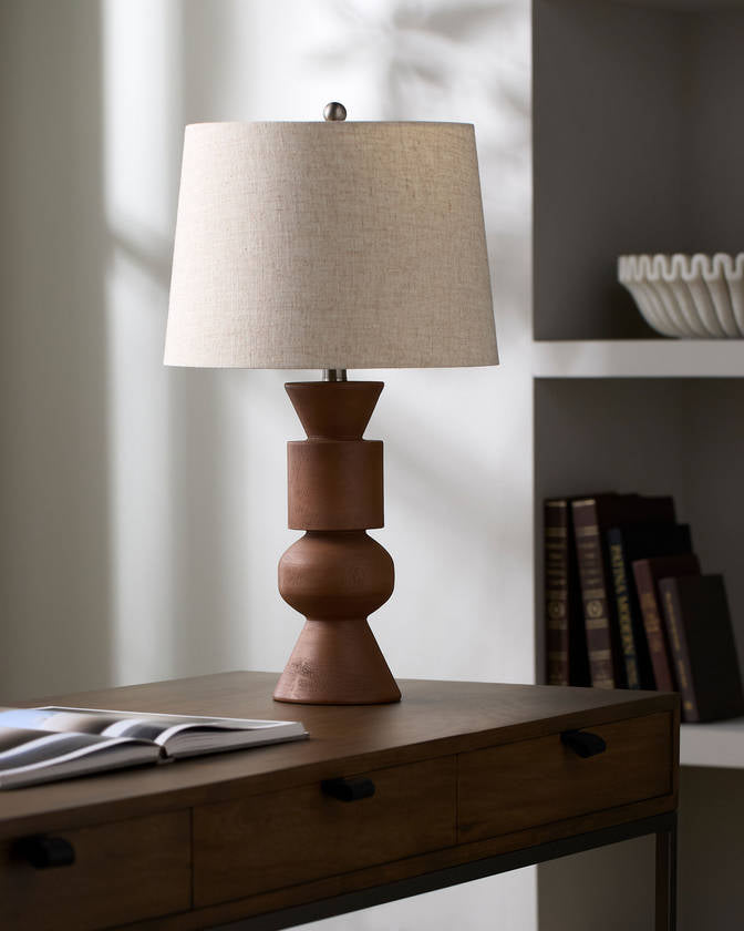 Frida Cottage Brown Table Lamp