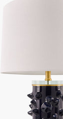 Jannetta Global Black Table Lamp