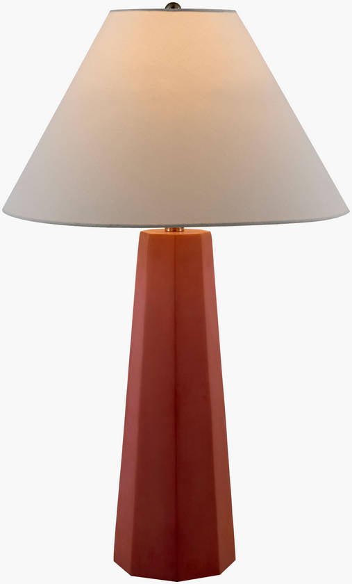 Angellica Rustic Brick Table Lamp