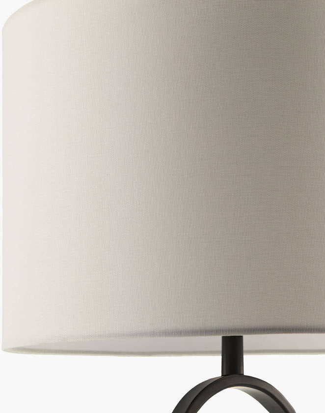 Alexys Global White/Black Table Lamp