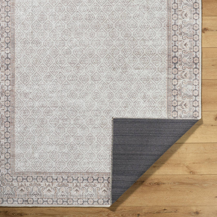 Rainier Cottage Dark Brown/Light Slate Washable Area Rug - Our PNW Home x Livabliss