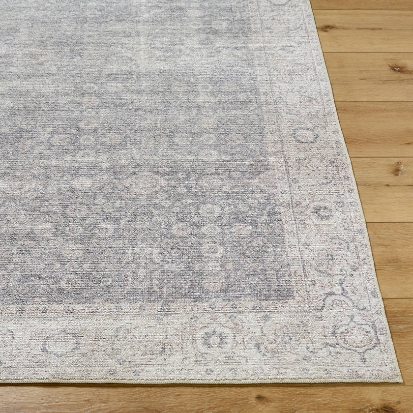Spokane Traditional Charcoal Area Rug - Our PNW Home x Livabliss