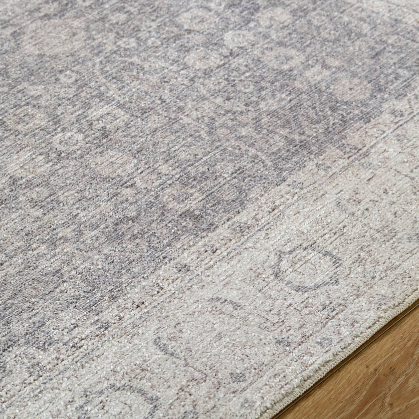 Spokane Traditional Charcoal Area Rug - Our PNW Home x Livabliss