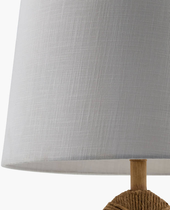 Nyle Traditional Brown Table Lamp