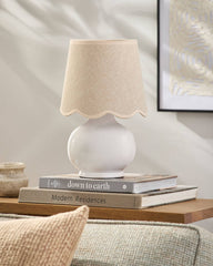 Kolleen Cottage Beige Table Lamp