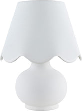 Kolleen Cottage White/Translulent Table Lamp