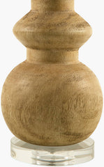 Domenick Traditional Brown/Ivory Table Lamp