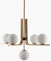 Barbra Traditional Gold Ceiling Lighting