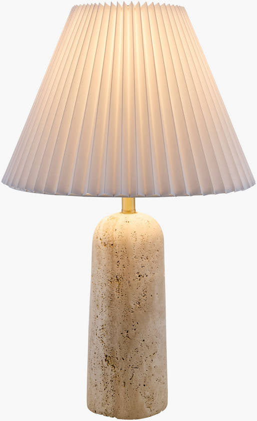 Autumn Laurel Traditional Beige Table Lamp - Galey Alix x Livabliss