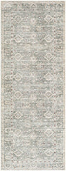 Collins Avenue Traditional Dusty Sage Area Rug - Galey Alix Livabliss