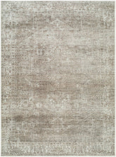 Collins Avenue Traditional Dark Brown Area Rug - Galey Alix Livabliss