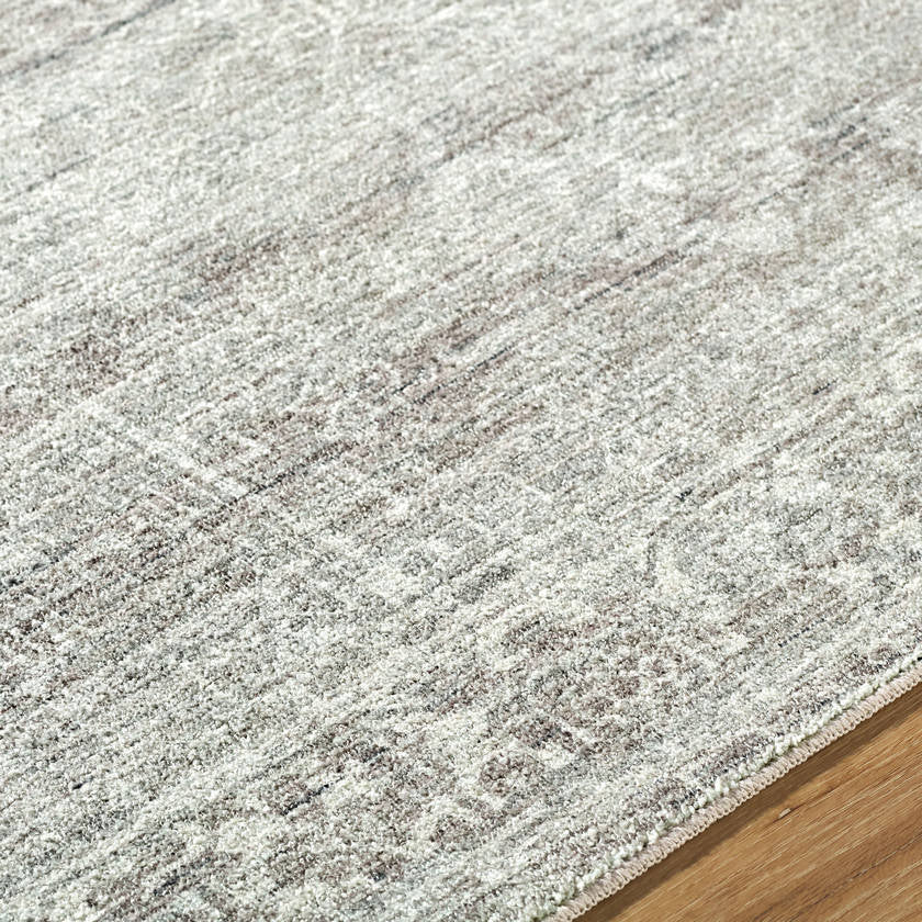 Collins Avenue Traditional Ivory/Slate Area Rug - Galey Alix Livabliss