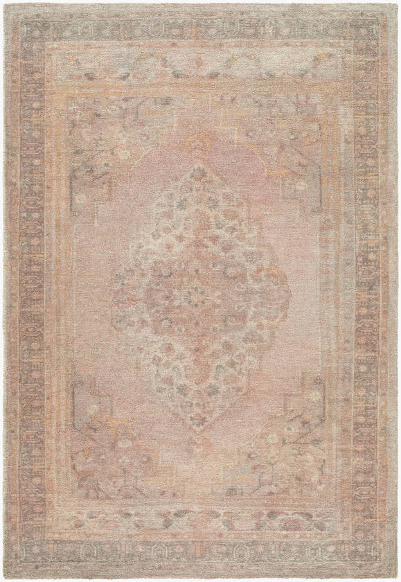 Luciana Traditional Taupe Area Rug - Galey Alix Livabliss