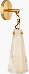 Sloane Traditional White/Beige Wall Sconces - Galey Alix x Livabliss