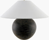Saint Martin Traditional Charcoal Table Lamp - Galey Alix x Livabliss