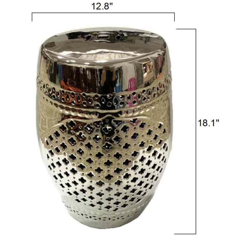 Dechantskirchen Silver Garden Stool