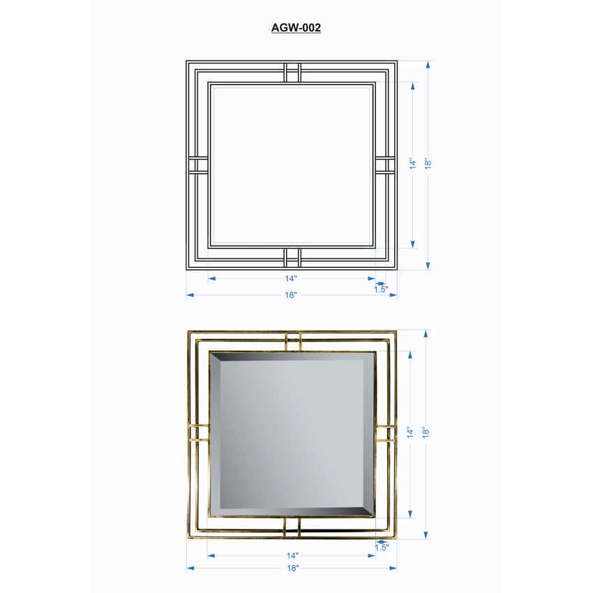 Muhlbachl Modern Wall Mirror
