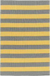 Atlanta Modern Gray/Yellow Area Rug