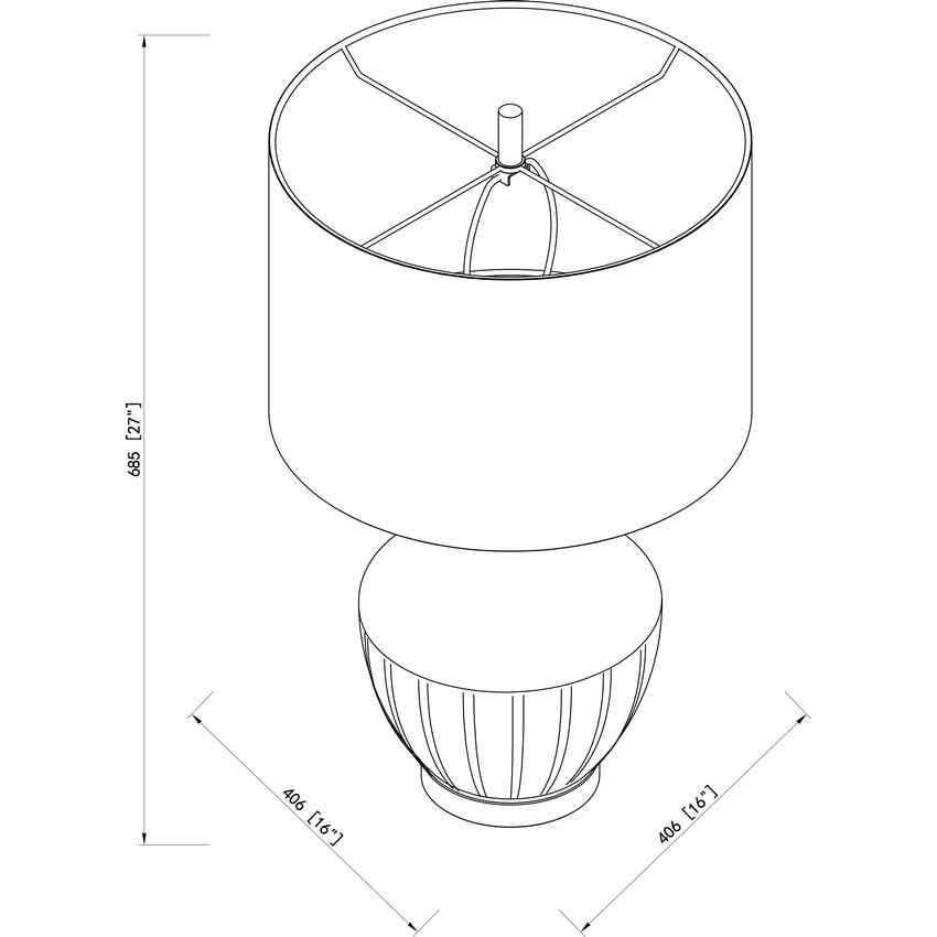 Waidring Traditional Table Lamp