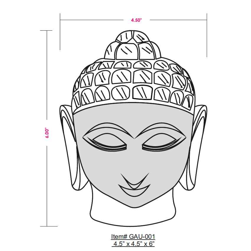 Jastrebarsko Gray Decorative Sculpture